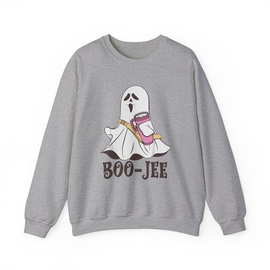 Boo-Jee Sweatshirt Funny Halloween Sweater Boojee Ghost Sweatshirt BooJee Halloween Crewneck Spooky Season Halloween Gift Spooky Vibes Sweat