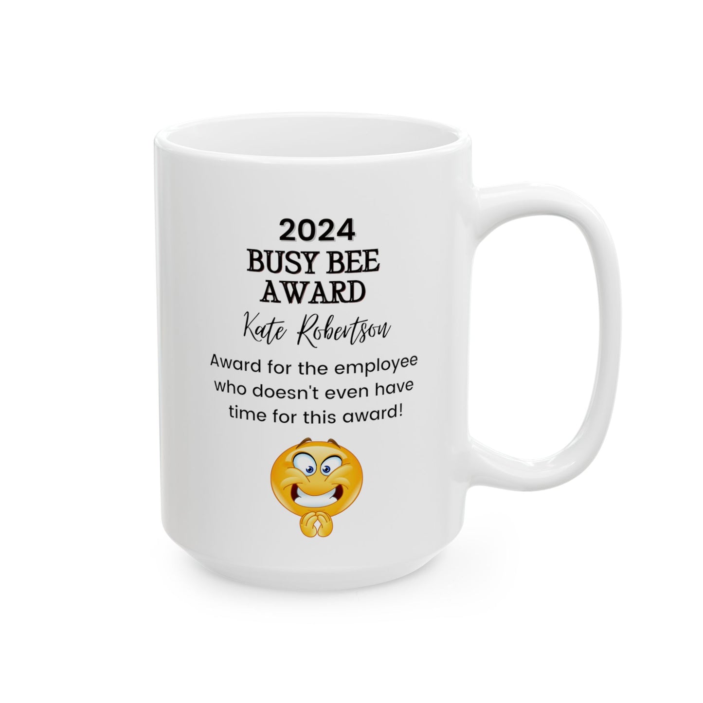 Funny Office Awards Work Party Mugs Customized Employee Mug Personalized 2024 Awards Mug Year End Company Gift Group Christmas Employee Mugs