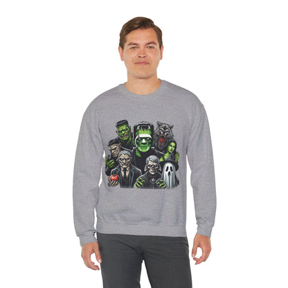 Horror Movie Characters Sweatshirt Halloween Character Sweater Horror Movie Addict Sweatshirt Horror Movie Killers Sweater Horror Club Gift