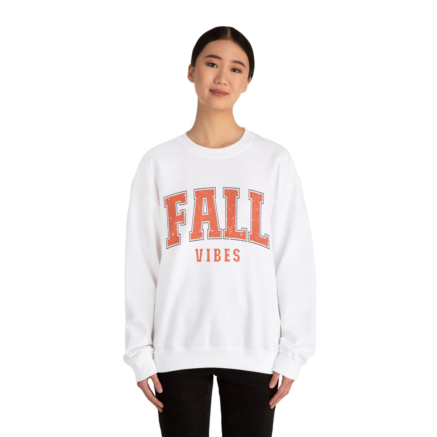 Fall Vibes Sweatshirt Cute Halloween Sweater Fall Sweatshirt Fall Time Sweater Autumn Apparel Cute Thanksgiving Sweatshirt Pumpkin Season