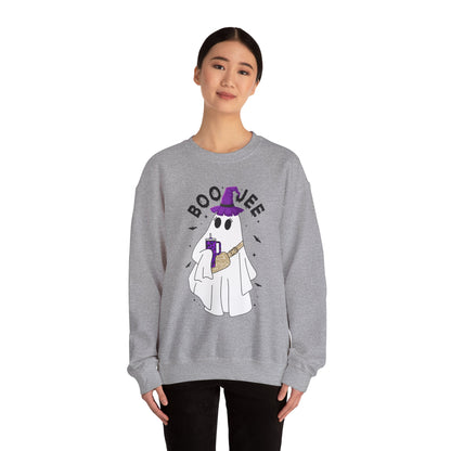 Halloween Ghost Sweatshirt Boo Jee Sweater Boo Sweatshirt Cute Ghost Sweat Spooky Season Halloween Apparel Spooky Vibes Crewneck Women Gift