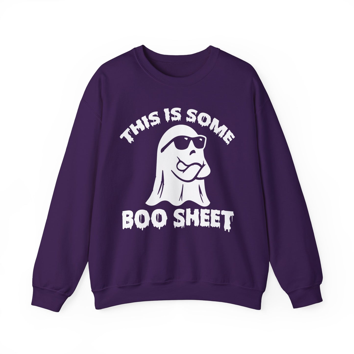 This is Some Boo Sheet Sweater Funny Halloween Ghost Sweater Funny Boo Ghost Sweatshirt Spooky Season Sweat Halloween Apparel Boo Crewneck