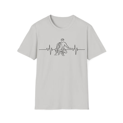 Unisex Heartbeat Kama Sutra T Shirt, Favorite Sexual Pose No.40,Erotic Sexual Desire Couples Gift,Naughty Kinky Adult T-shirt