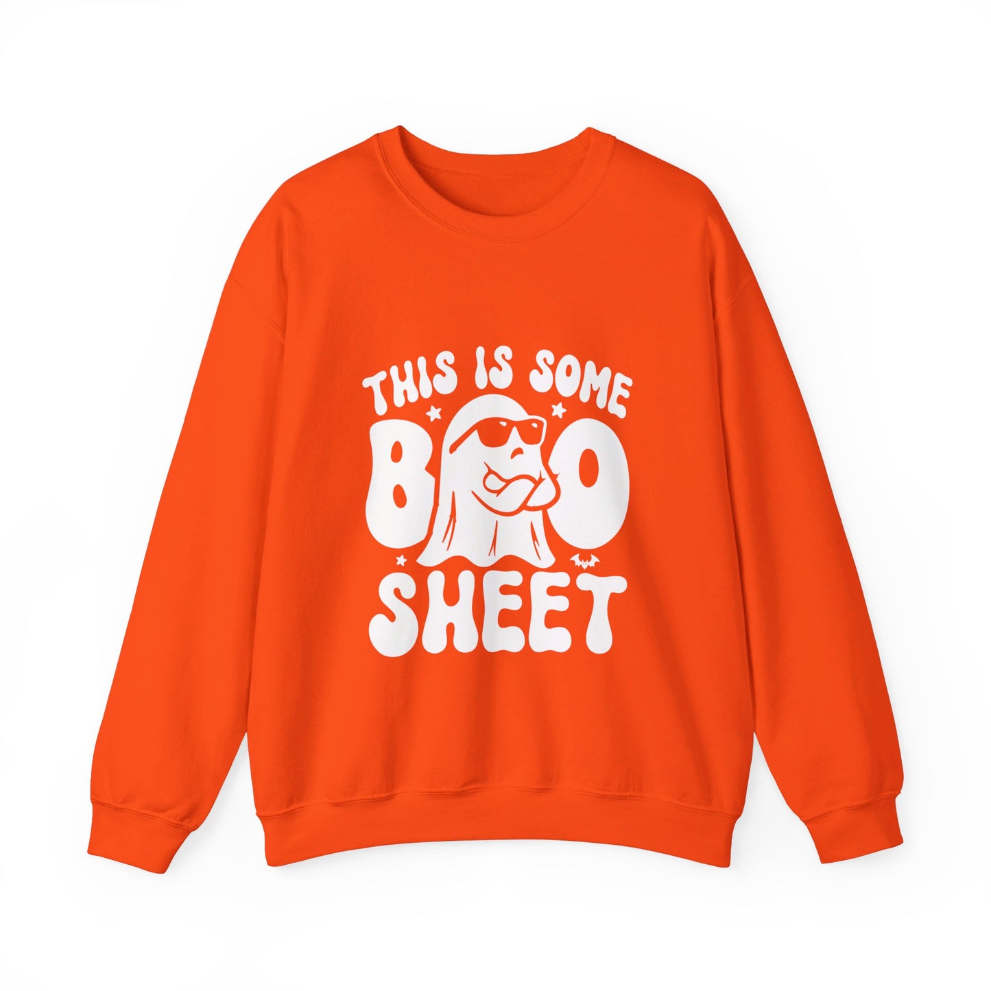 Spooky Halloween Sweatshirt This is Some Boo Sheet Sweater Funny Halloween Ghost Sweatshirt Funny Boo Sheet Sweater Spooky Season Sweatshirt