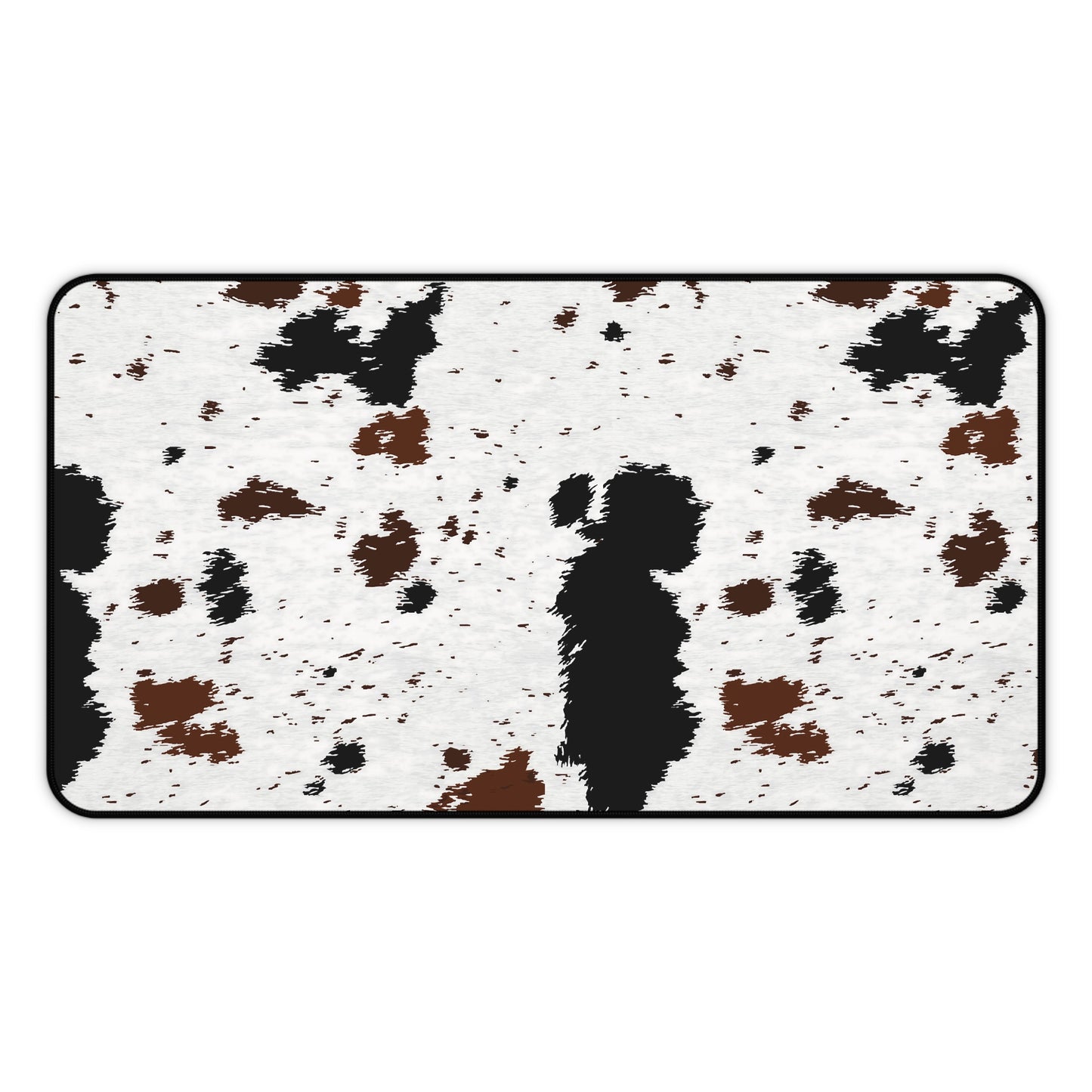 Nguni Cattle Print Desk Mat Cow Boy Office Desk Accessory Farmer Mouse Pad Western Desk Pad Aesthetic Gaming Mousepad Unique Gift Idea Men