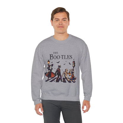 The Boo-tles Sweatshirt Funny Halloween Sweater Spooky Season Pullover Vampire Witch Monsters Sweater Boo Music Sweatshirt Retro Halloween