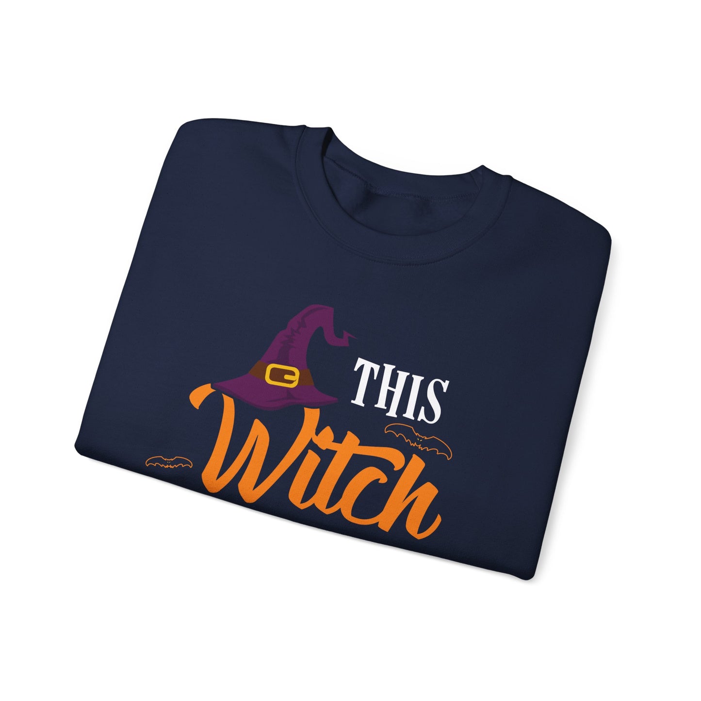 Funny Bachelorette Sweatshirt This Witch Is Getting Hitched Sweater Bachelorette Halloween Themed Party Outfit Bride To Be Halloween Gifts