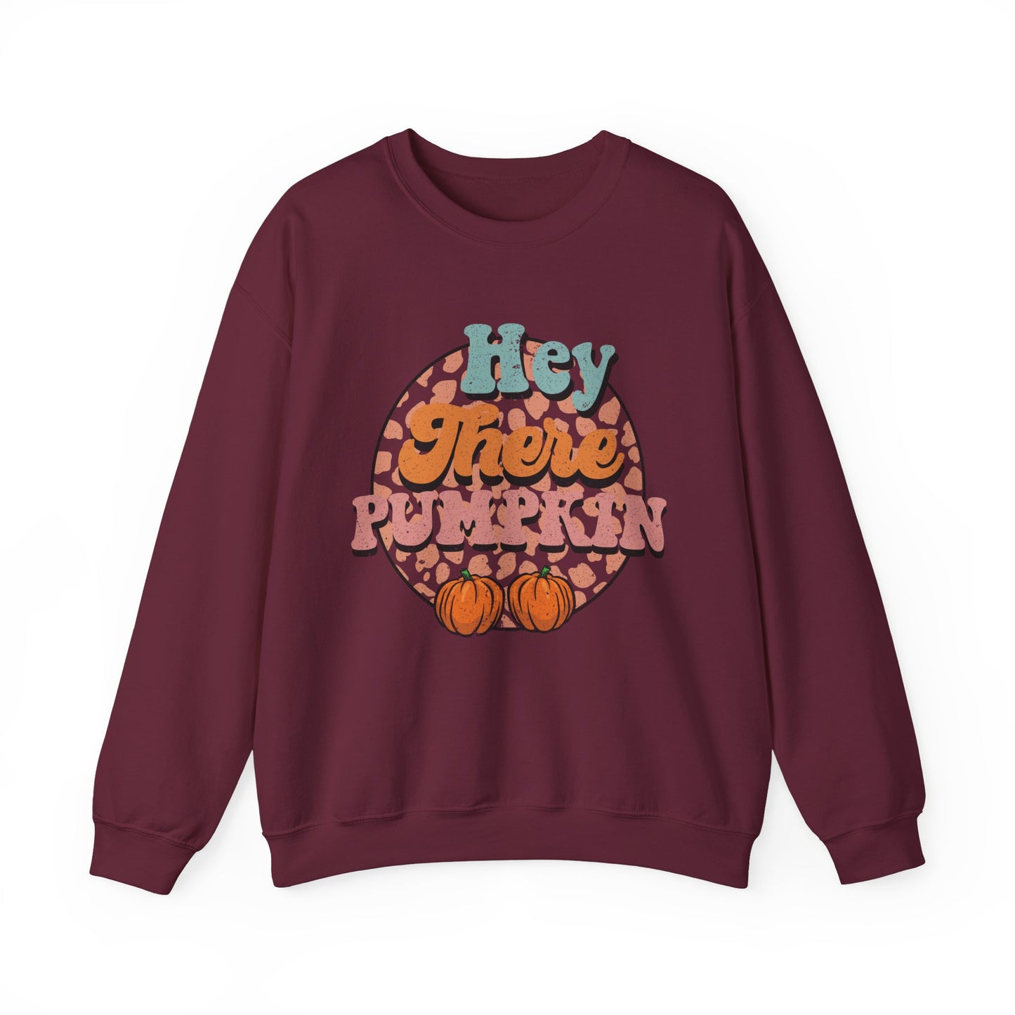 Hey There Pumpkin Sweatshirt Fall Sweater Pumpkin Crewneck Retro Halloween Sweatshirt Cute Fall Apparel Pumpkin Season Sweater Autumn Outfit