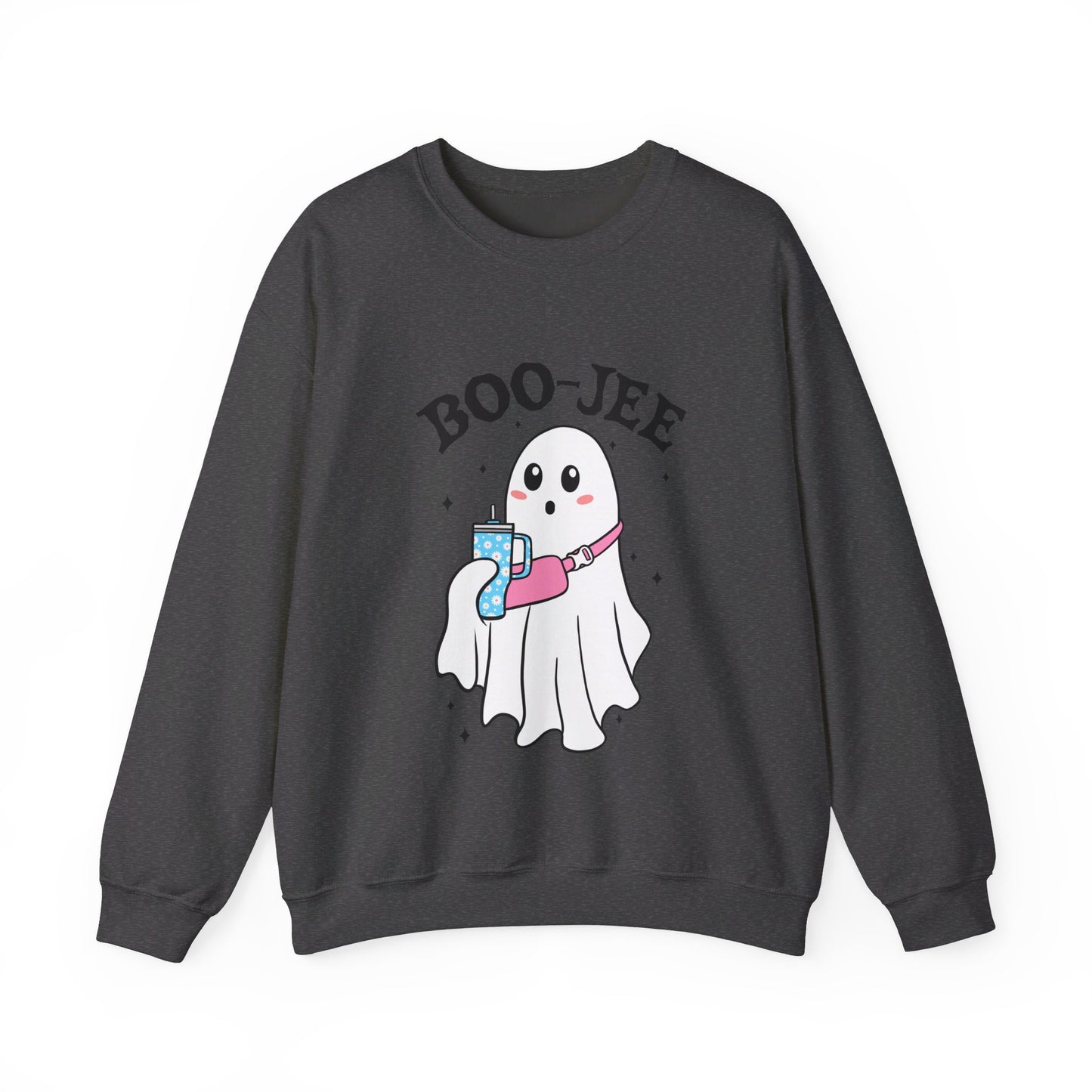 Halloween Boo-Jee Sweatshirt Boujee Ghost Sweater Cute Ghost Halloween Sweatshirt Boo-Jee Funny Halloween Spooky Season Pullover Sweater