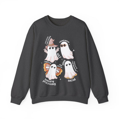 Occupational Therapy Sweatshirt Occupational Therapist Halloween Sweater OT Spooky Season Sweatshirt Cute Ghost OT Team Halloween OT Gift