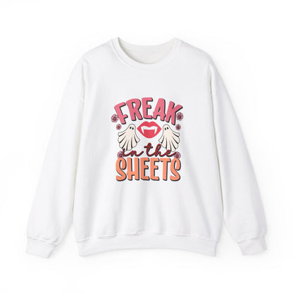 Freak in the Sheets Sweatshirt Funny Halloween Sweater Retro Halloween Sweatshirt Vintage Halloween Sweater Spooky Season Halloween Outfit