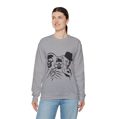 Scary Movie Characters Sweatshirt Horror Movie Characters Sweater Horror Movie Addict Sweatshirt Halloween Sweater Horror Movie Club Gift