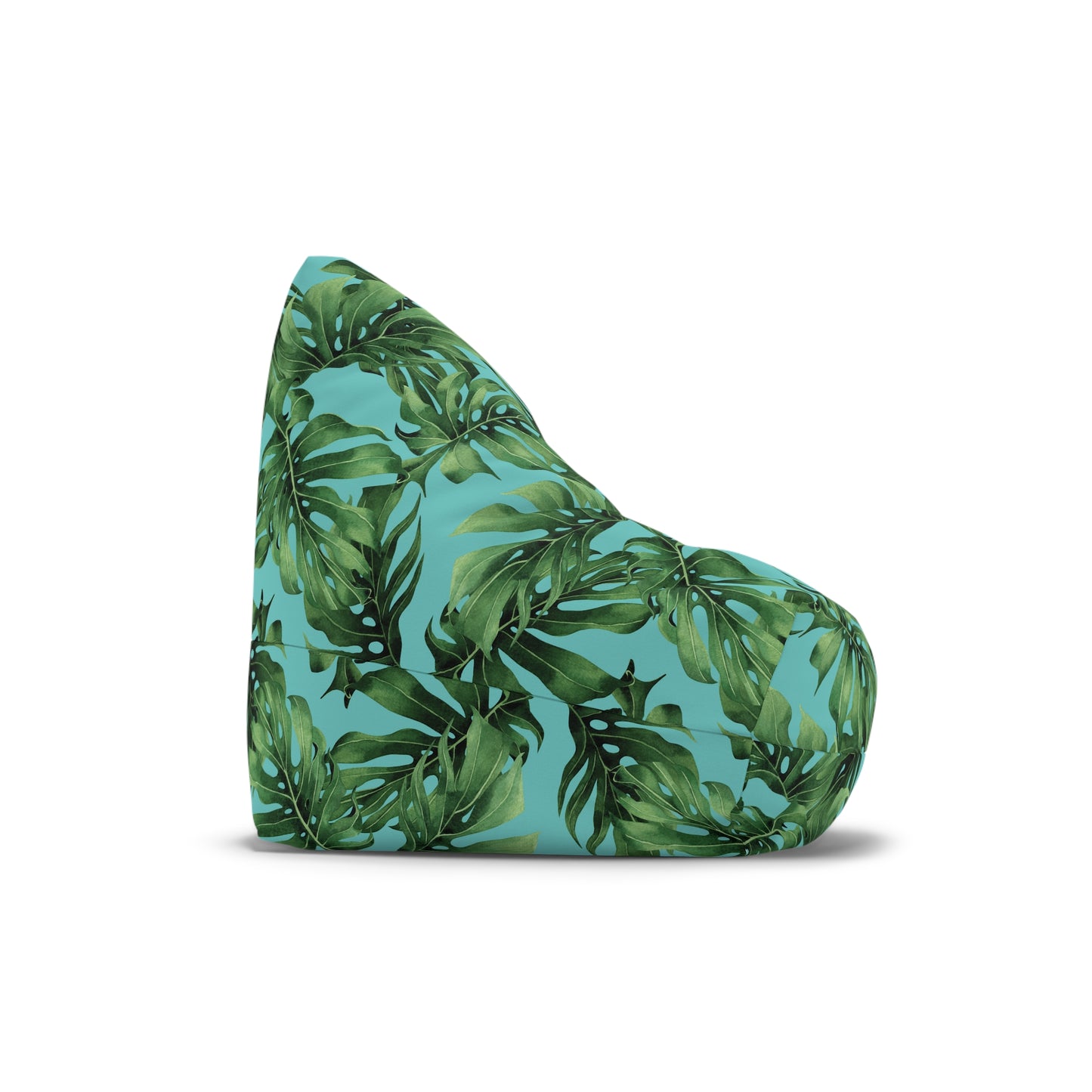 Tropical Leaves Bean Bag Chair Cover Nature Home Decor Plant Mom Aesthetic Gift New Holiday Home Gift Botanical Outdoor Patio Porch Beanbag