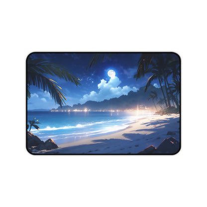 Anime Beach Desk Mat Lofi Office Desk Accessory Manga Lover Mouse Pad Japanese Desk Pad Large Gaming Mousepad XL Unique Gift Idea Anime Fan