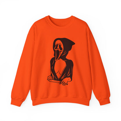 Ghostface Girl Sweatshirt Funny Mean Girls Halloween Sweater Horror Movie Sweatshirt Scream Halloween Outfit Ghostface Valentine Girl Gift