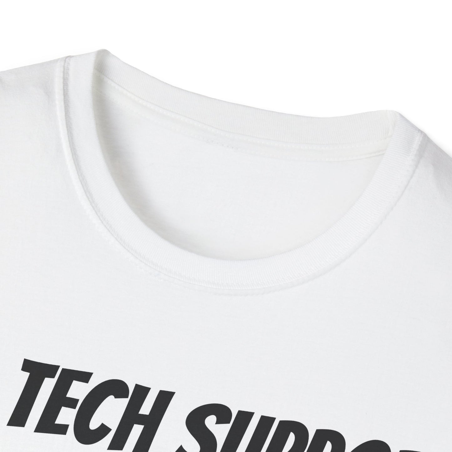 Funny Dad's Mens Softstyle T-shirt, "Mr. Tech Support", Father's Day Gift, Tee for Him, Adult Humorous Unique Novelty Present