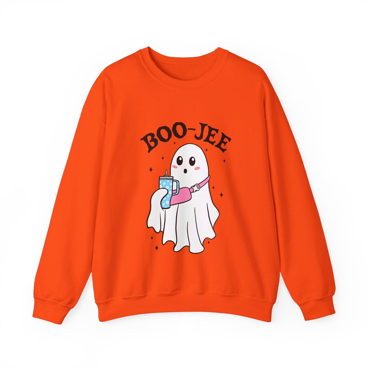 Halloween Boo-Jee Sweatshirt Boujee Ghost Sweater Cute Ghost Halloween Sweatshirt Boo-Jee Funny Halloween Spooky Season Pullover Sweater