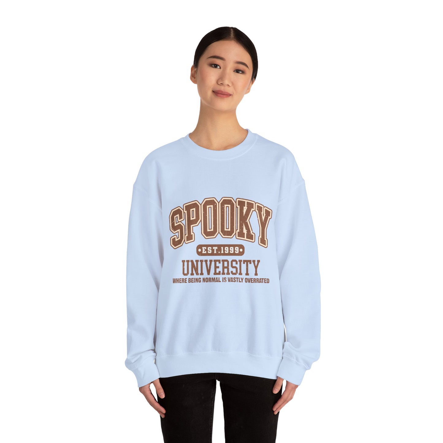 Spooky University Sweatshirt 90s Funny Halloween Sweater Retro Vintage Halloween Fall Apparel Spooky Season Sweat Trendy Spooky Crewneck